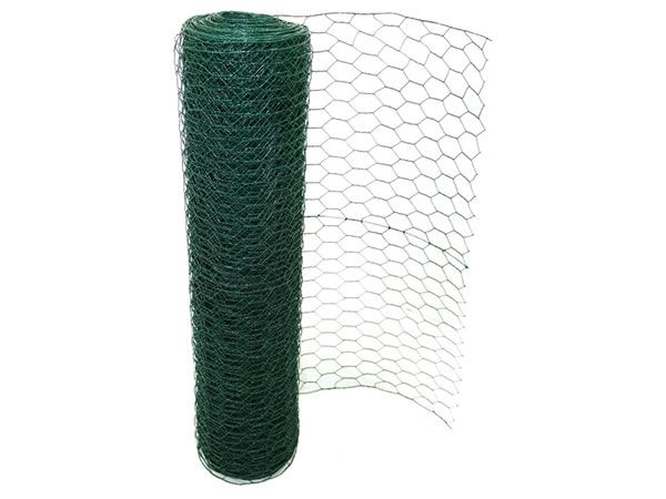 Hexagonal wire netting